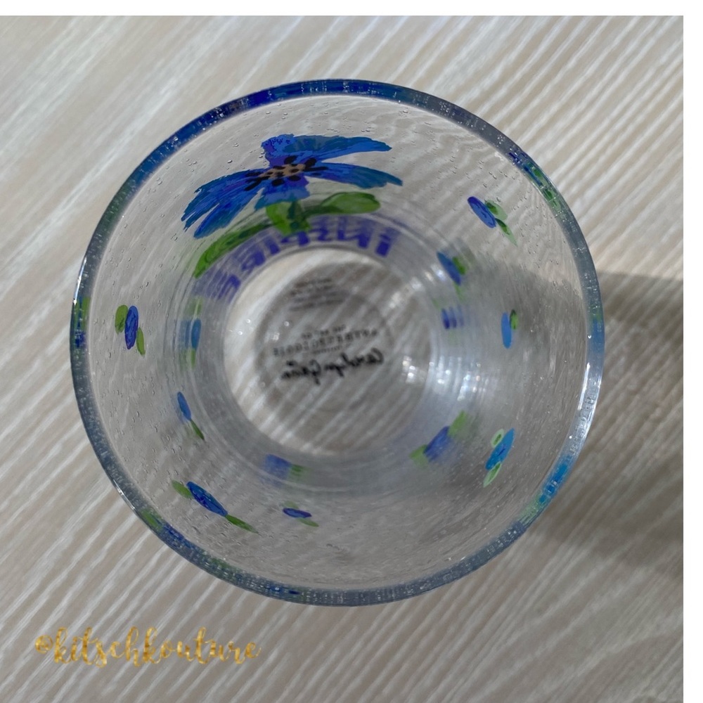 Anthropologie Carolyn Gavin Flourish Glass - Picture 8 of 9